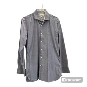 Ted Baker Endurance Men’s Long Sleeve Button Down Gray 16